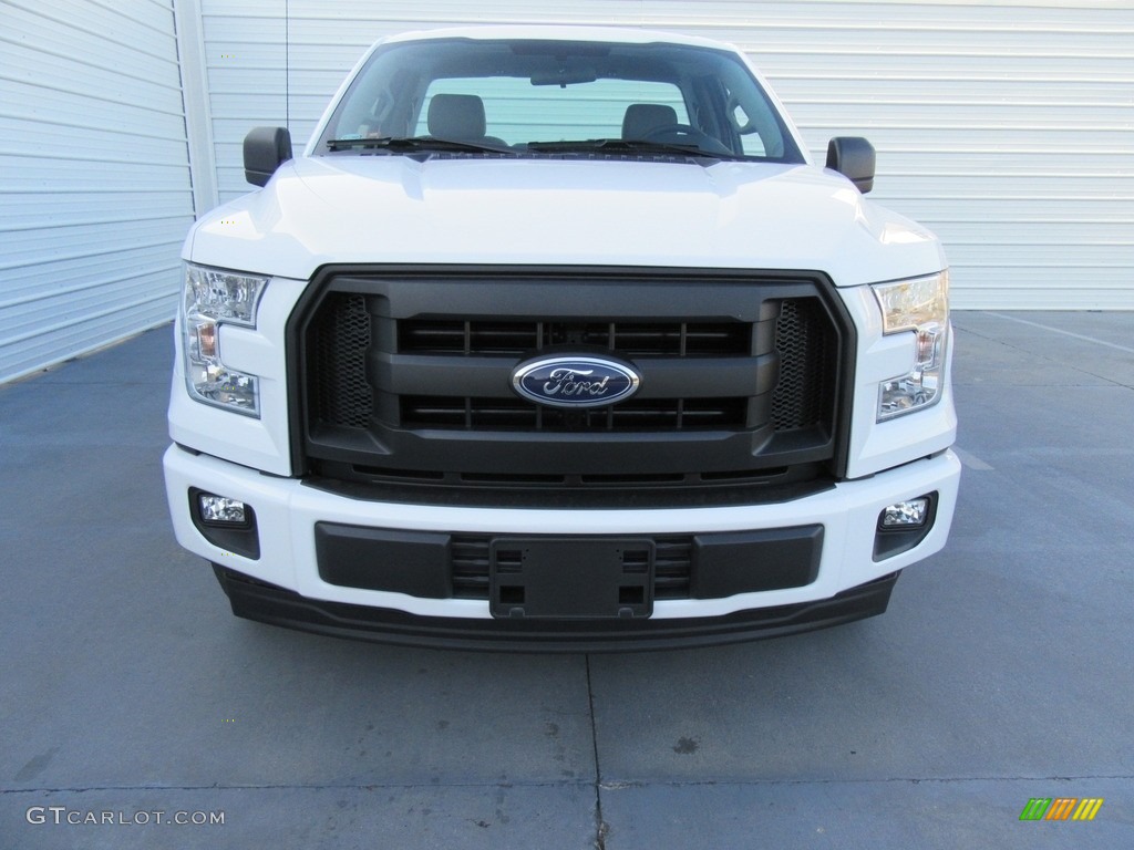 2017 F150 XL Regular Cab - Oxford White / Earth Gray photo #8