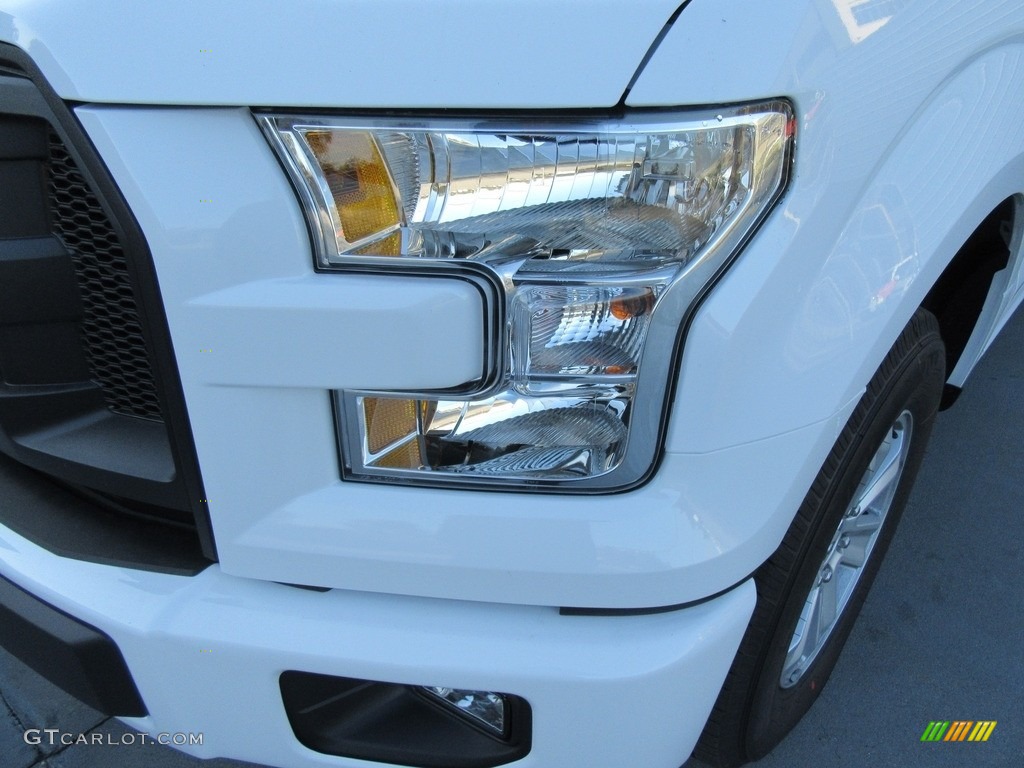 2017 F150 XL Regular Cab - Oxford White / Earth Gray photo #9