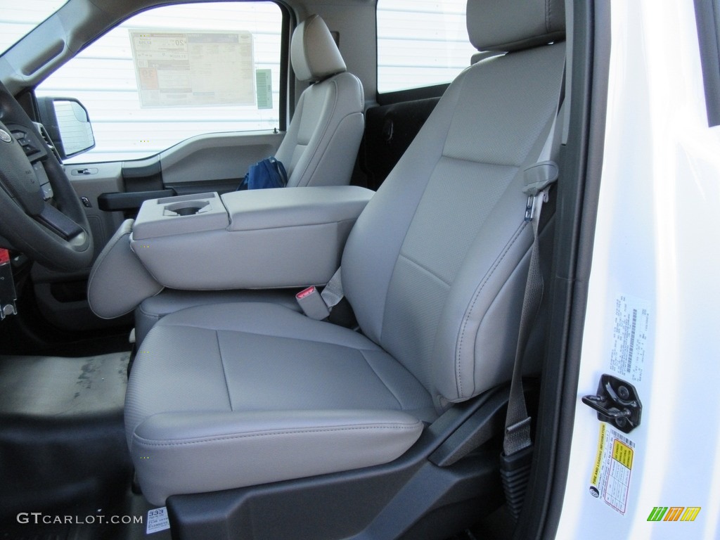 2017 F150 XL Regular Cab - Oxford White / Earth Gray photo #20