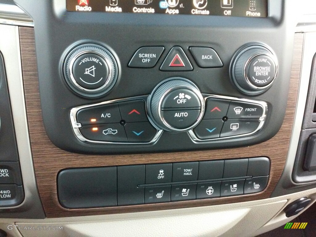 2017 Ram 1500 Laramie Quad Cab 4x4 Controls Photo #117688185