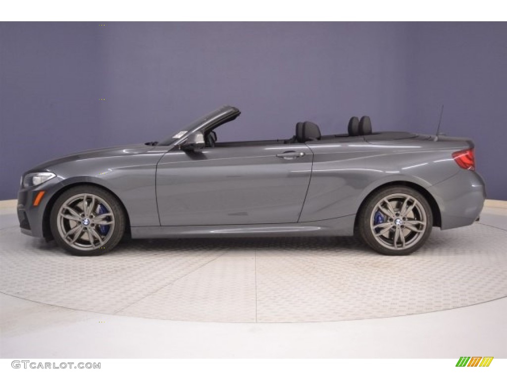 2016 M235i Convertible - Mineral Grey Metallic / Black photo #4