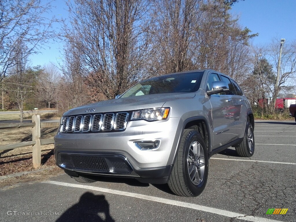 2017 Grand Cherokee Limited 4x4 - Billet Silver Metallic / Black/Light Frost Beige photo #2