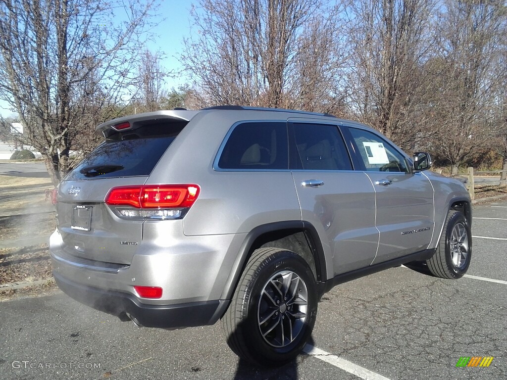 2017 Grand Cherokee Limited 4x4 - Billet Silver Metallic / Black/Light Frost Beige photo #6