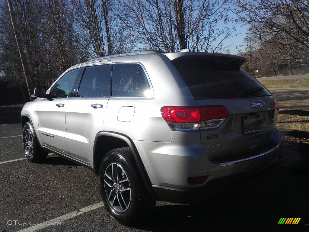 2017 Grand Cherokee Limited 4x4 - Billet Silver Metallic / Black/Light Frost Beige photo #8