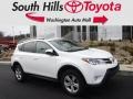 Super White - RAV4 XLE AWD Photo No. 1