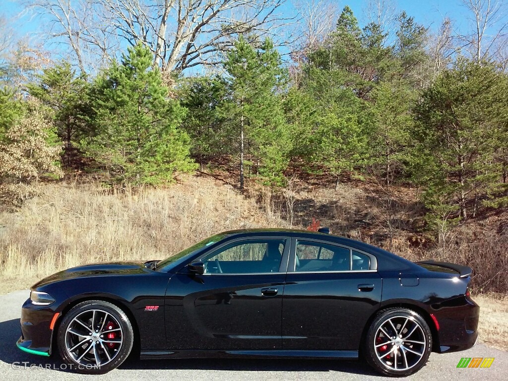 2017 Charger R/T Scat Pack - Pitch-Black / Black photo #1