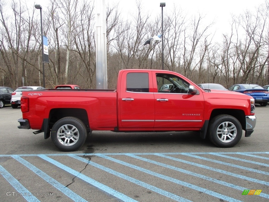 Red Hot 2017 Chevrolet Silverado 1500 LTZ Double Cab 4x4 Exterior Photo #117690984