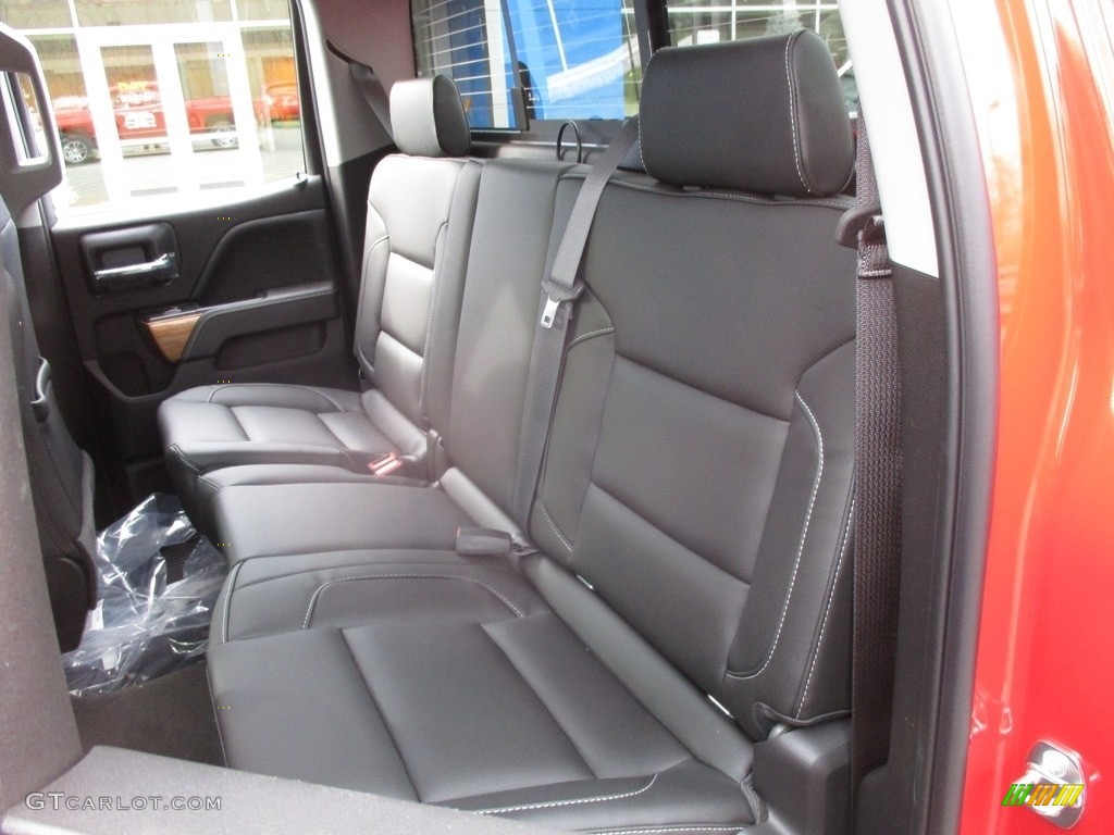 2017 Chevrolet Silverado 1500 LTZ Double Cab 4x4 Rear Seat Photo #117691134