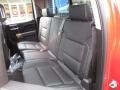 Jet Black 2017 Chevrolet Silverado 1500 LTZ Double Cab 4x4 Interior Color