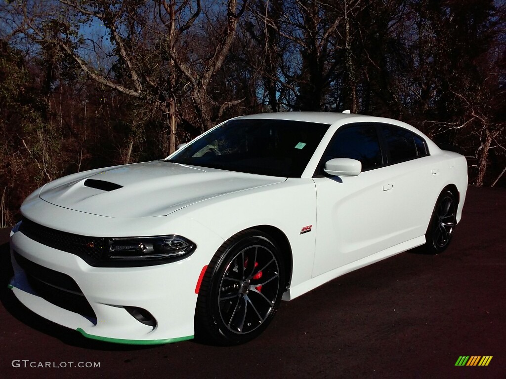 2017 Charger R/T Scat Pack - White Knuckle / Black photo #2