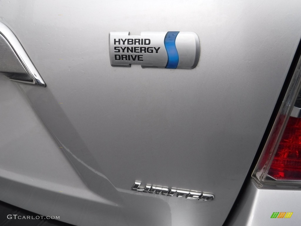 2010 Highlander Hybrid Limited 4WD - Classic Silver Metallic / Ash photo #10