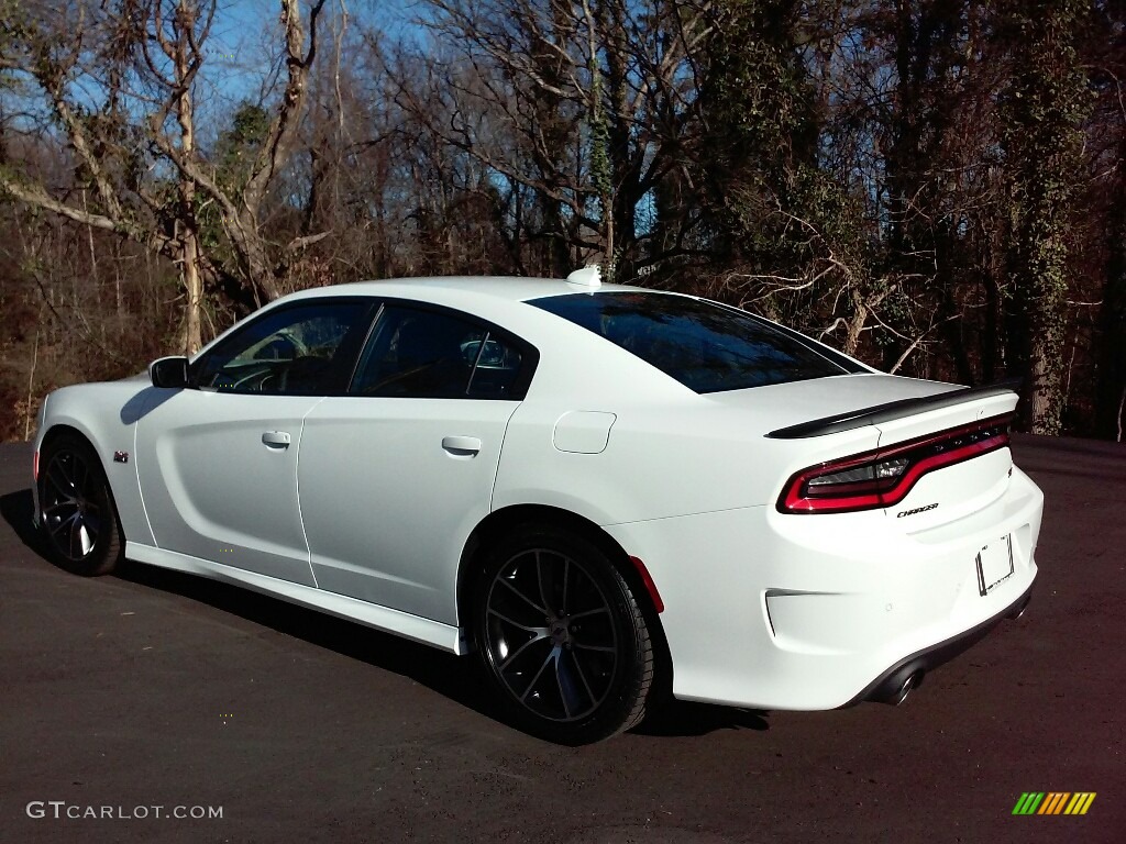 2017 Charger R/T Scat Pack - White Knuckle / Black photo #6