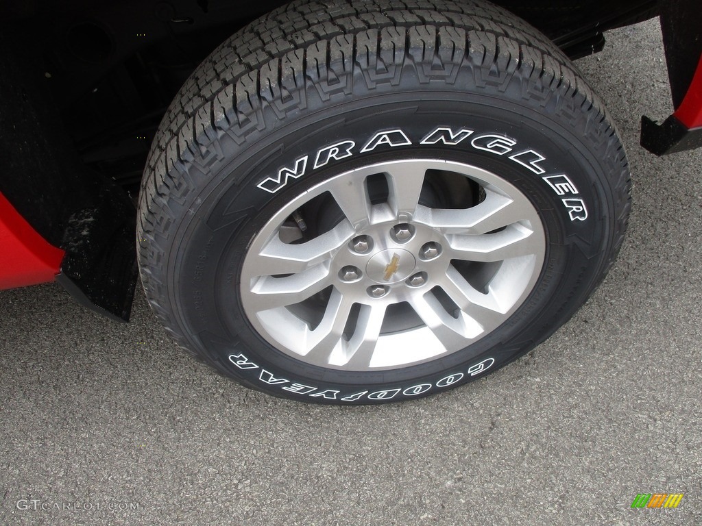 2017 Silverado 1500 LT Crew Cab 4x4 - Red Hot / Jet Black photo #3