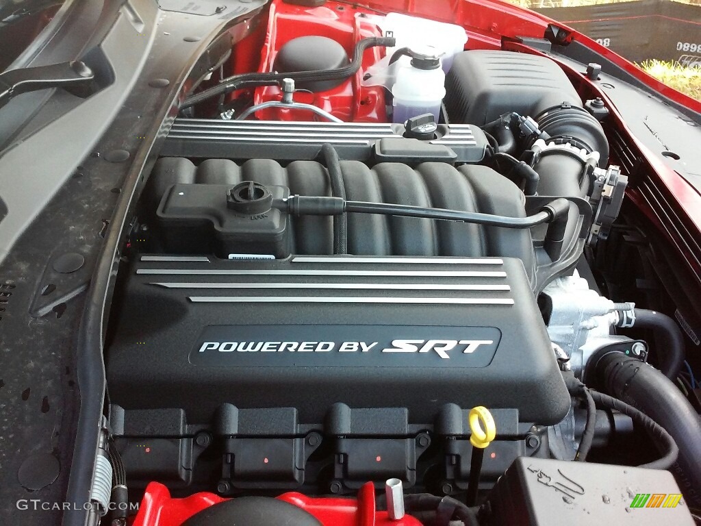 2017 Dodge Charger R/T Scat Pack 392 SRT 6.4 Liter HEMI OHV 16-Valve VVT MDS V8 Engine Photo #117692823