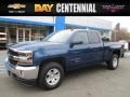 Deep Ocean Blue Metallic - Silverado 1500 LT Double Cab 4x4 Photo No. 1