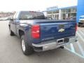 2017 Deep Ocean Blue Metallic Chevrolet Silverado 1500 LT Double Cab 4x4  photo #4