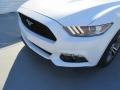 2017 White Platinum Ford Mustang EcoBoost Premium Convertible  photo #10