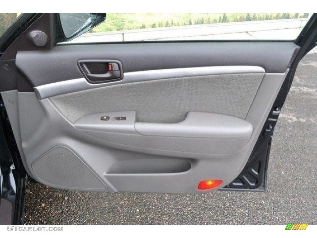 2010 Sonata GLS - Ebony Black / Gray photo #25