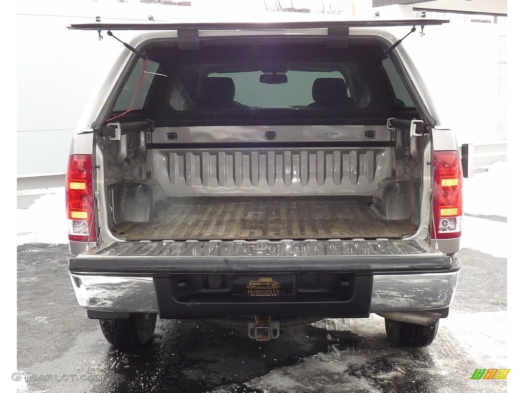 2013 Sierra 1500 SLE Crew Cab 4x4 - Steel Gray Metallic / Ebony photo #9