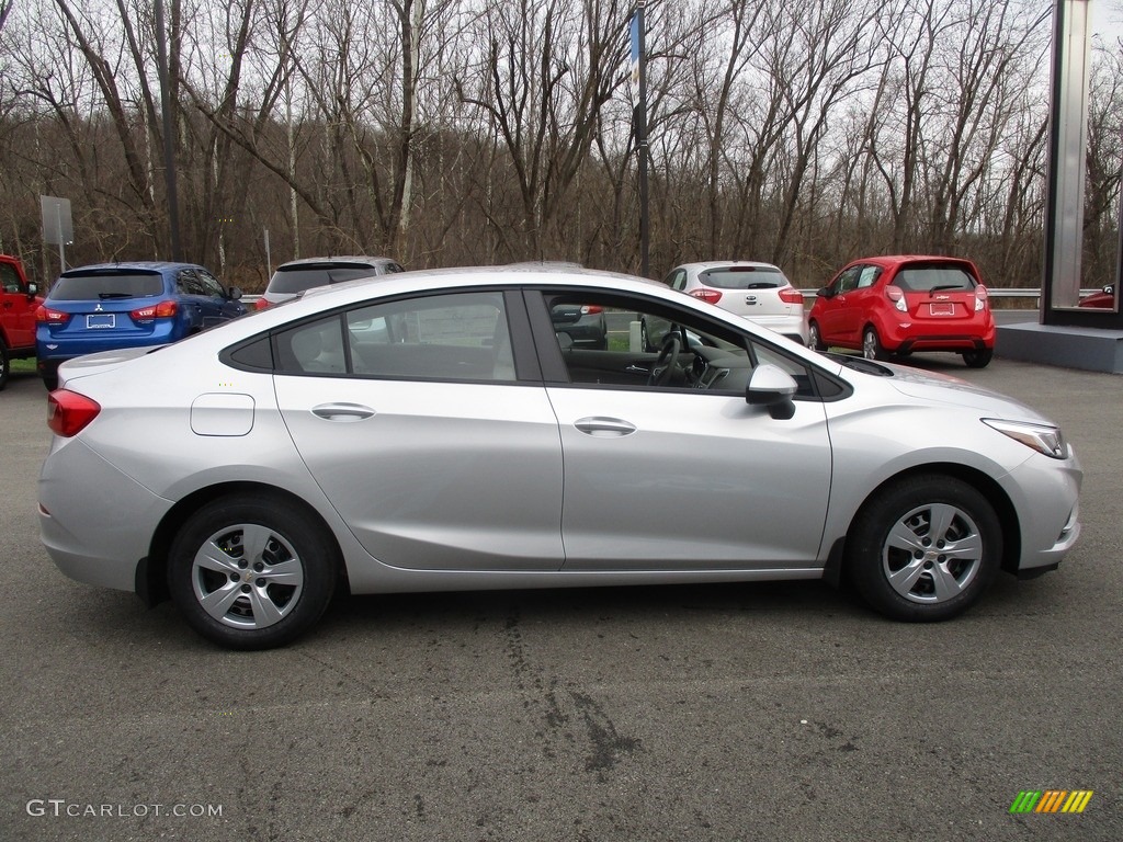 2017 Cruze LS - Silver Ice Metallic / Dark Atmosphere/Medium Atmosphere photo #7