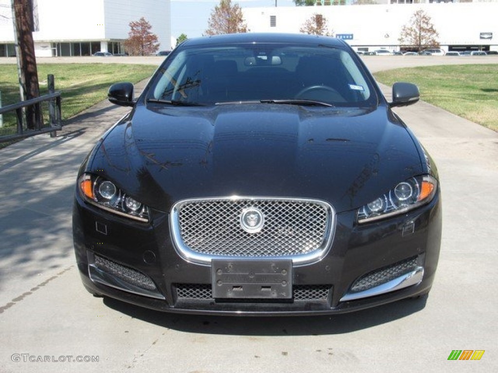 2013 XF 3.0 - Stratus Grey Metallic / Warm Charcoal photo #9