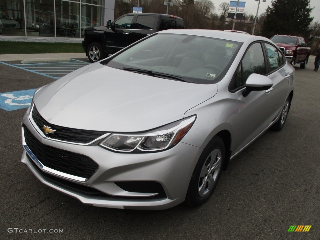 2017 Cruze LS - Silver Ice Metallic / Dark Atmosphere/Medium Atmosphere photo #10