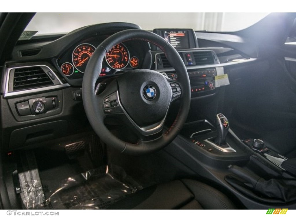 2017 3 Series 330i Sedan - Mineral Grey Metallic / Black photo #6