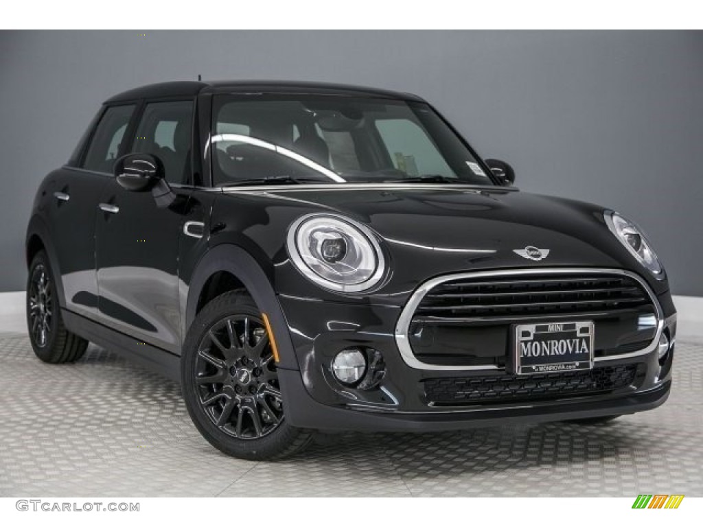 Midnight Black Metallic 2017 Mini Hardtop Cooper 4 Door Exterior Photo #117697719