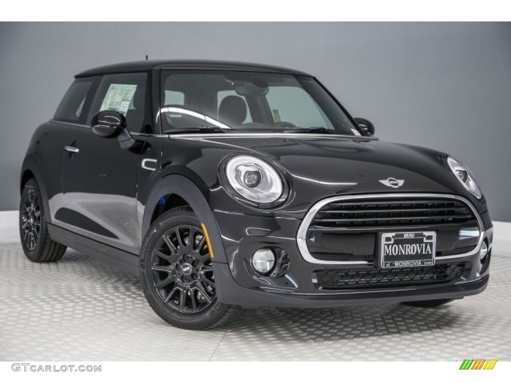 Midnight Black Metallic 2017 Mini Hardtop Cooper 2 Door Exterior Photo #117697947