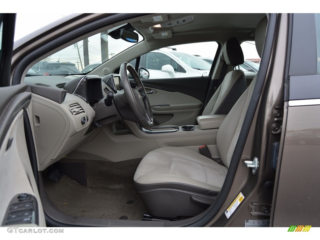 Pebble Beige/Dark Accents Interior 2014 Chevrolet Volt Standard Volt Model Photo #117698772