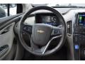 Pebble Beige/Dark Accents Steering Wheel Photo for 2014 Chevrolet Volt #117698919