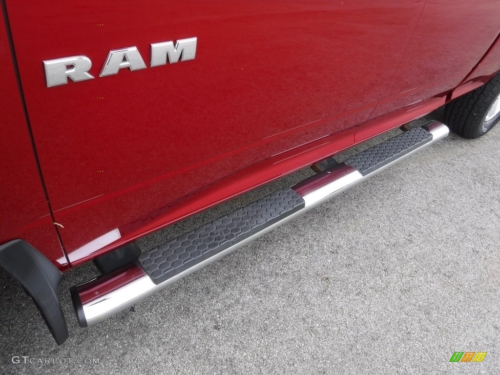2010 Ram 1500 SLT Quad Cab 4x4 - Inferno Red Crystal Pearl / Dark Slate/Medium Graystone photo #4