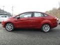 2016 Ruby Red Metallic Ford Fiesta SE Sedan  photo #1