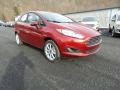 2016 Ruby Red Metallic Ford Fiesta SE Sedan  photo #3