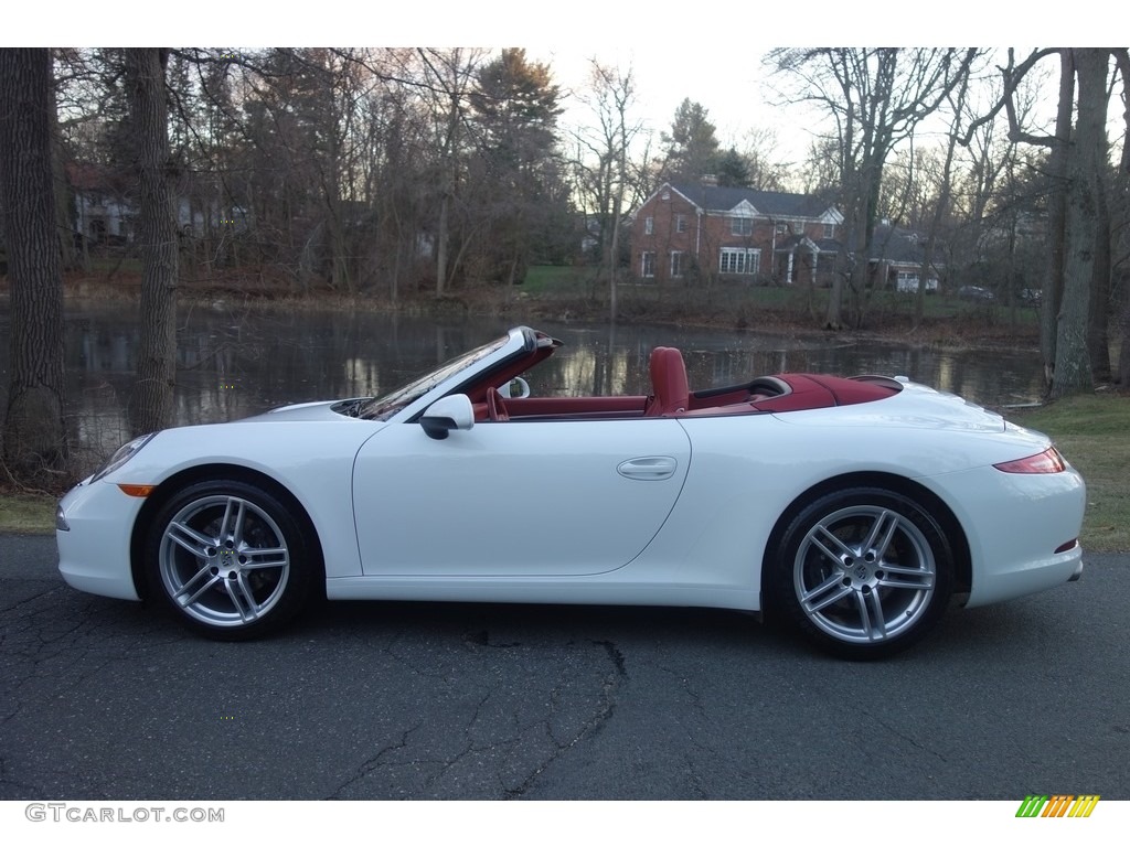 White 2015 Porsche 911 Carrera Cabriolet Exterior Photo #117699705