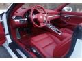 2015 Porsche 911 Garnet Red Natural Leather Interior Interior Photo