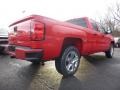 2017 Red Hot Chevrolet Silverado 1500 Custom Double Cab 4x4  photo #5