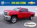 2017 Red Hot Chevrolet Silverado 2500HD LT Double Cab 4x4  photo #1