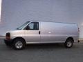 2017 Silver Ice Metallic Chevrolet Express 2500 Cargo Extended WT  photo #2