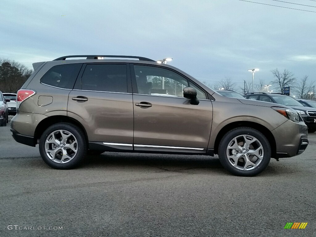 2017 Forester 2.5i Touring - Sepia Bronze Metallic / Saddle Brown photo #3