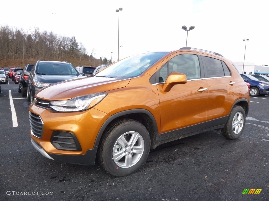 2017 Trax LT AWD - Orange Burst Metallic / Jet Black photo #1