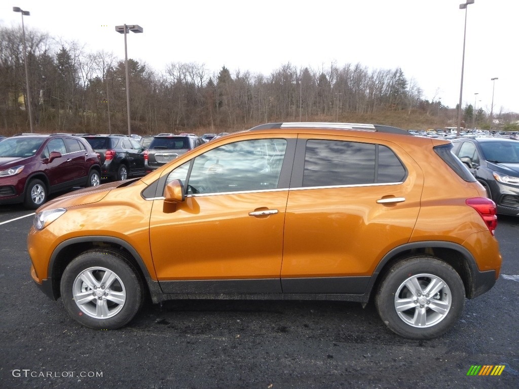 2017 Trax LT AWD - Orange Burst Metallic / Jet Black photo #9