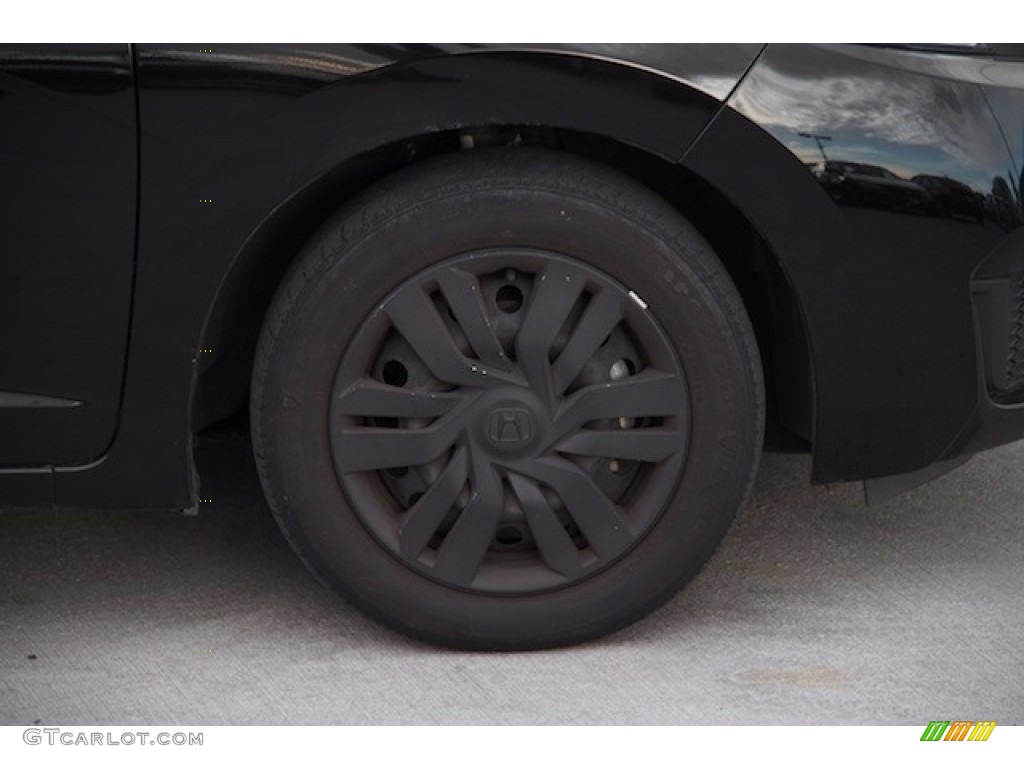 2015 Fit LX - Crystal Black Pearl / Black photo #27