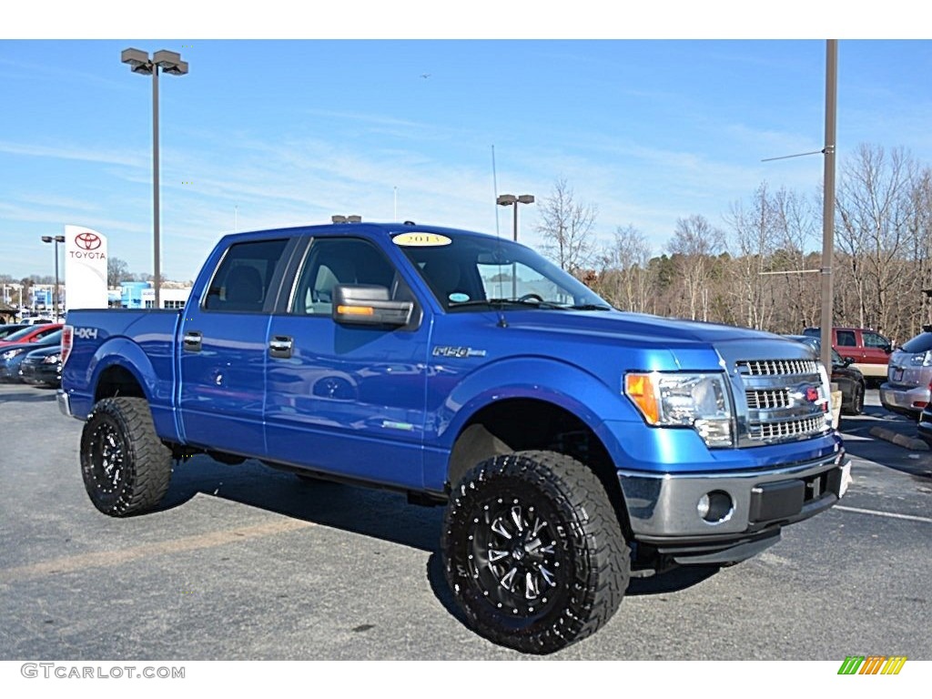 Blue Flame Metallic Ford F150