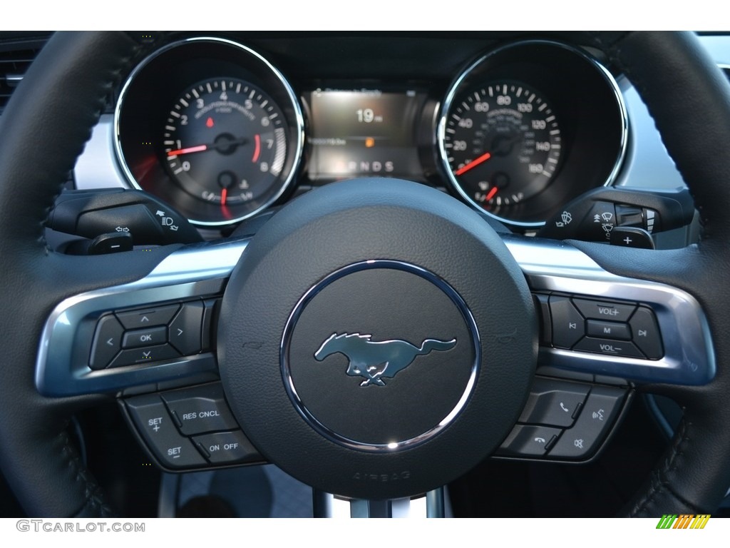 2017 Mustang GT Premium Coupe - White Platinum / Dark Saddle photo #17