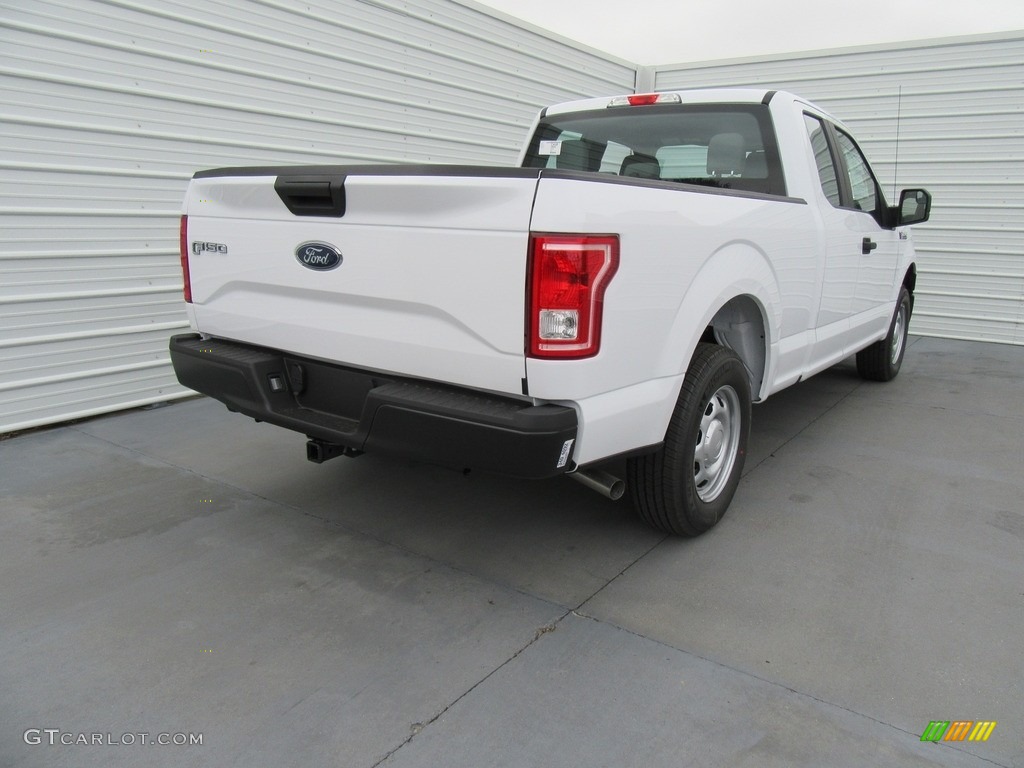 2017 F150 XL SuperCab - Oxford White / Earth Gray photo #4