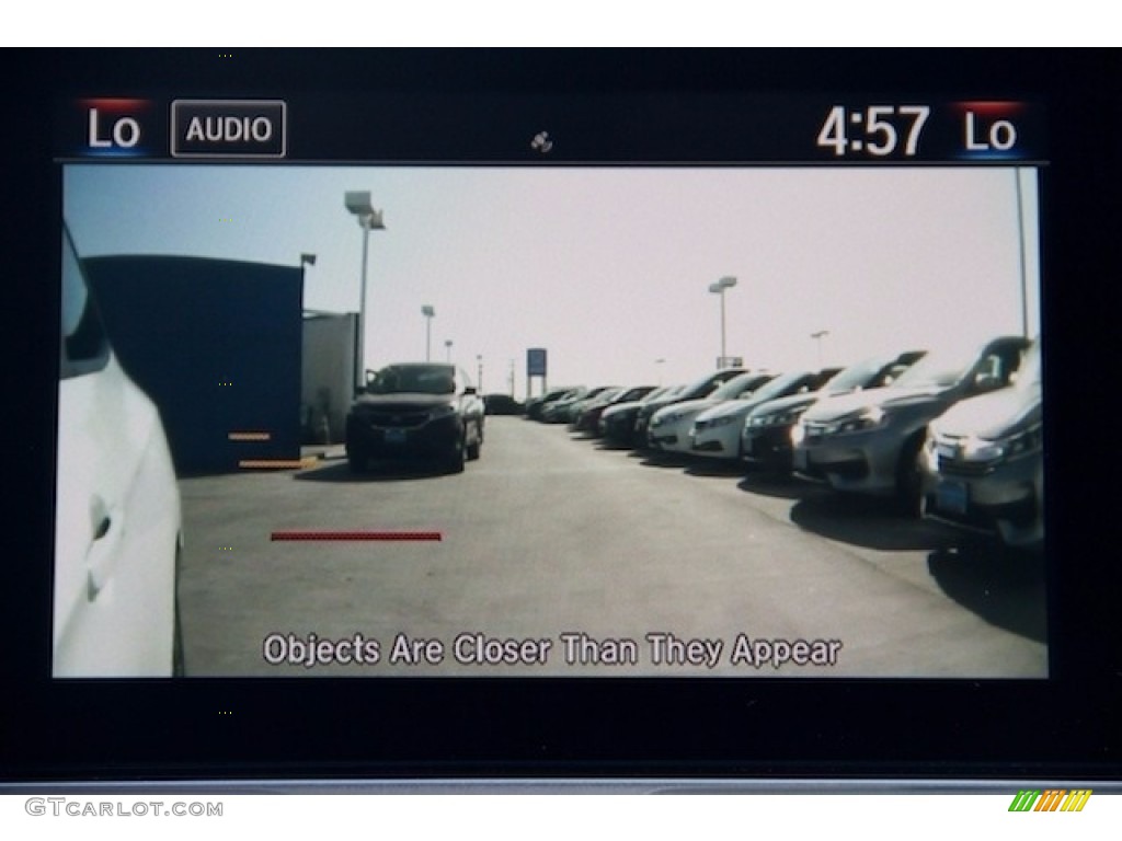 2017 Civic EX-L Coupe - White Orchid Pearl / Black/Gray photo #5