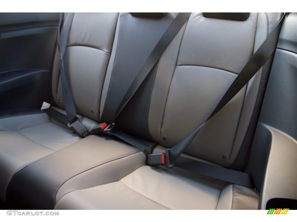 2017 Civic EX-L Coupe - White Orchid Pearl / Black/Gray photo #10