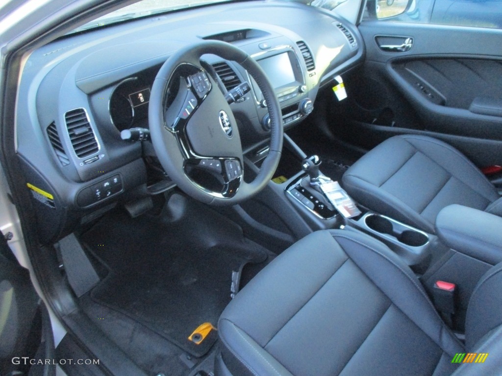 Black Interior 2017 Kia Forte EX Photo #117706610