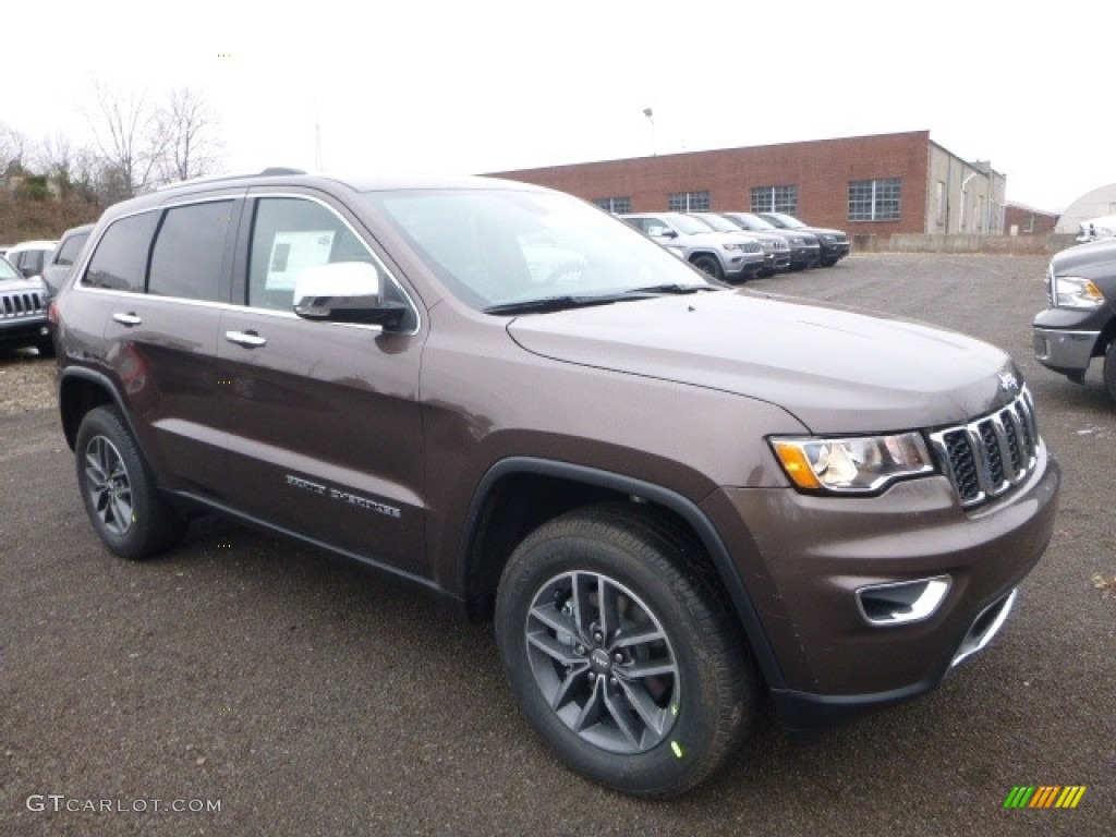 2017 Grand Cherokee Limited 4x4 - Walnut Brown Metallic / Black photo #9